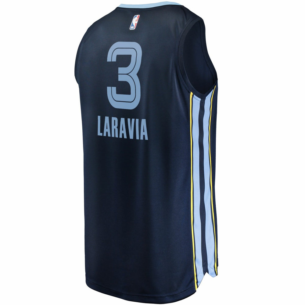 Jake LaRavia Memphis Grizzlies Fast Break Replica Player Jersey - Icon Edition - Navy for sale