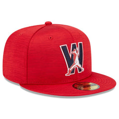 Washington Nationals 2023 Clubhouse 59FIFTY Fitted Hat Red