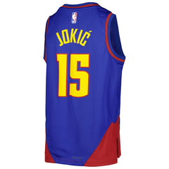 Nikola Jokic Denver Nuggets Jordan Brand Youth Swingman Jersey sale - Statement Editi- Blue shop
