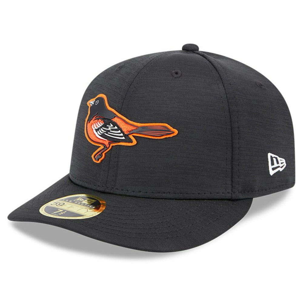 Baltimore Orioles 2023 Clubhouse Low Profile 59FIFTY Fitted Hat Black
