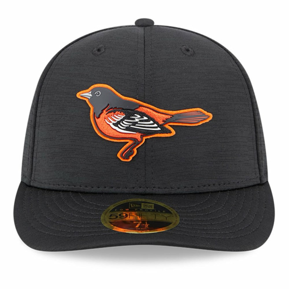 Baltimore Orioles 2023 Clubhouse Low Profile 59FIFTY Fitted Hat Black