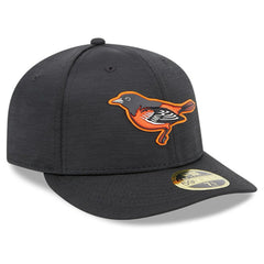 Baltimore Orioles 2023 Clubhouse Low Profile 59FIFTY Fitted Hat Black