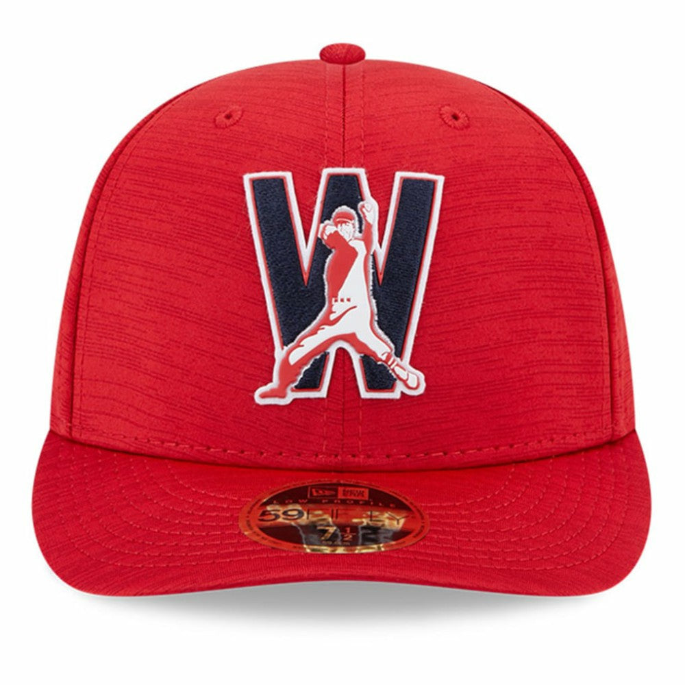 Washington Nationals 2023 Clubhouse Low Profile 59FIFTY Fitted Hat Red