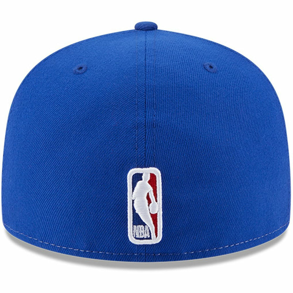 Philadelphia 76ers Back Half 9FIFTY Fitted Hat - White/Royal outlet