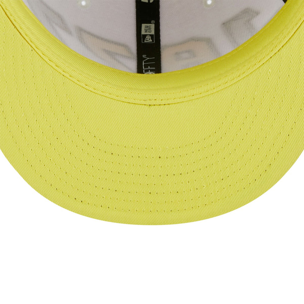 Utah Jazz Back Half 59FIFTY Fitted Hat - White/Black for sale