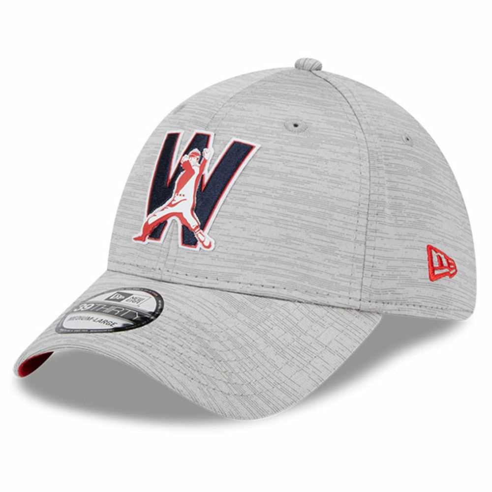 Washington Nationals 2023 Clubhouse 39THIRTY Flex Hat Gray