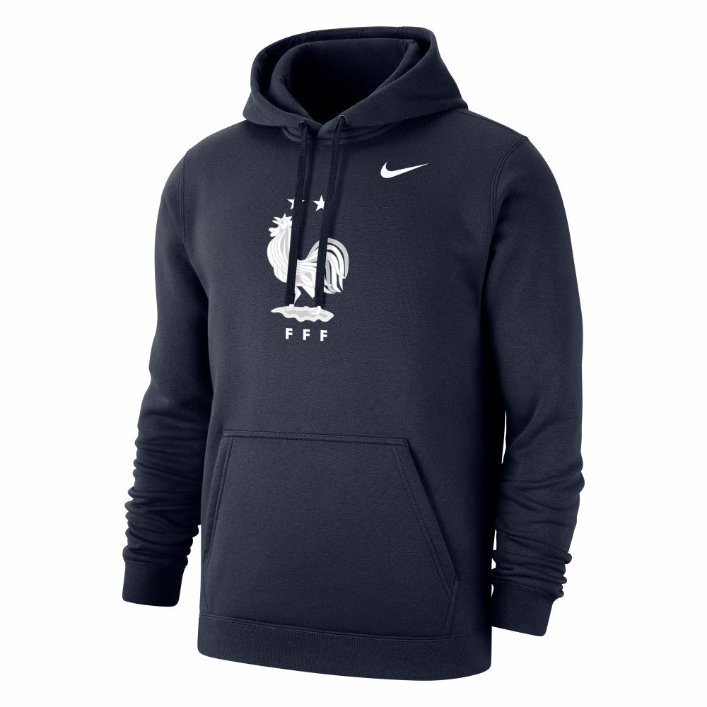 France National Team Club Primary Pullover Hoodie - Navy on sale