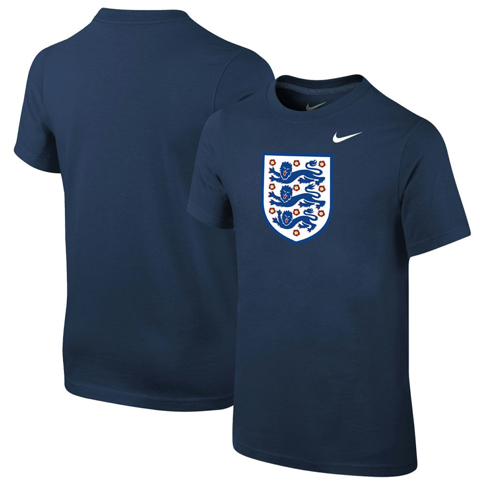 England National Team Youth Core Team T-Shirt - Navy online