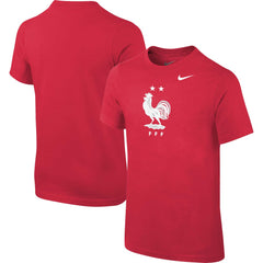 France National Team Youth Core Team T-Shirt - Red discount
