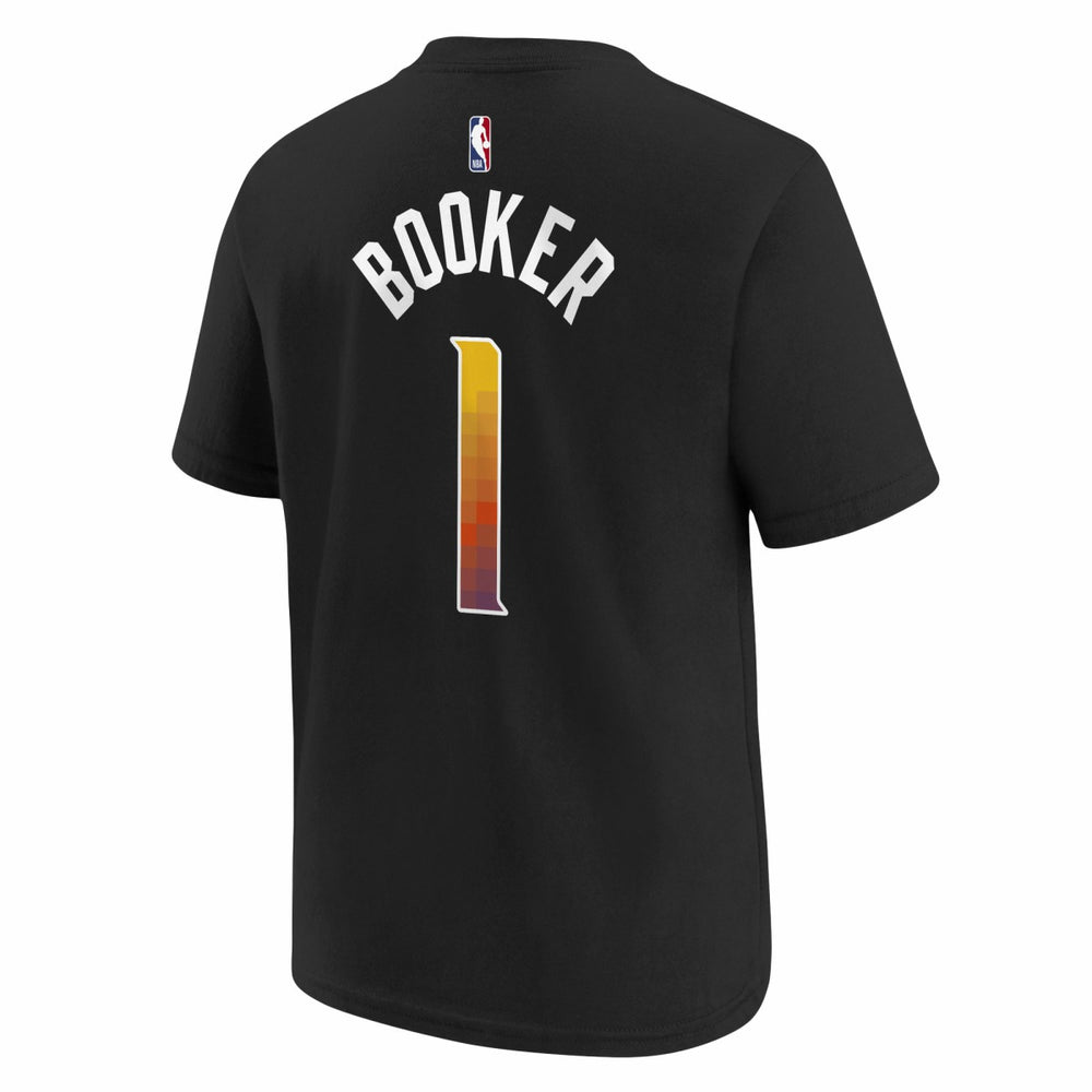 Devin Booker Phoenix Suns Jordan Brand Youth Statement Edition Name & Number Player T-Shirt - Black cheap