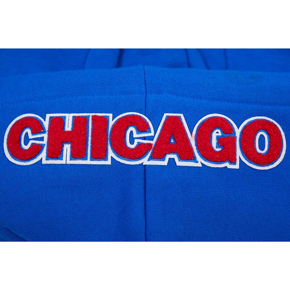 Chicago Cubs Pro Standard Women's Classic Fleece Pullover Hoodie Royal