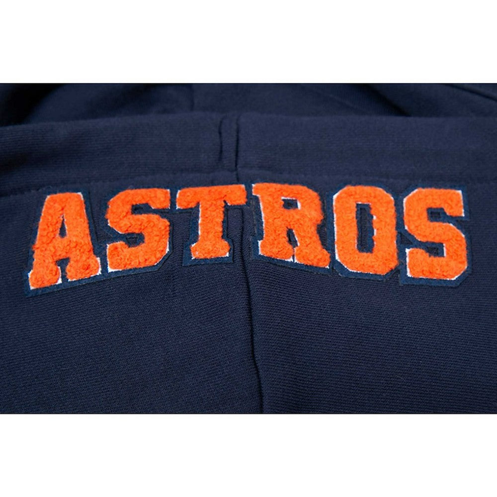 Houston Astros Pro Standard Women's Classic Fleece Pullover Hoodie Navy