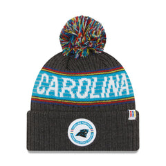 Carolina Panthers New Era 2022 Greg Olsen x Atrium Health Levine Children's Hospital Pom Knit Hat - Heather Charcoal online