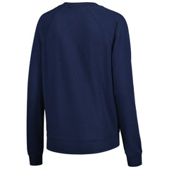 Club America Women's Lockup Varsity Tri-Blend Raglan Pullover Sweatshirt - Navy on sale