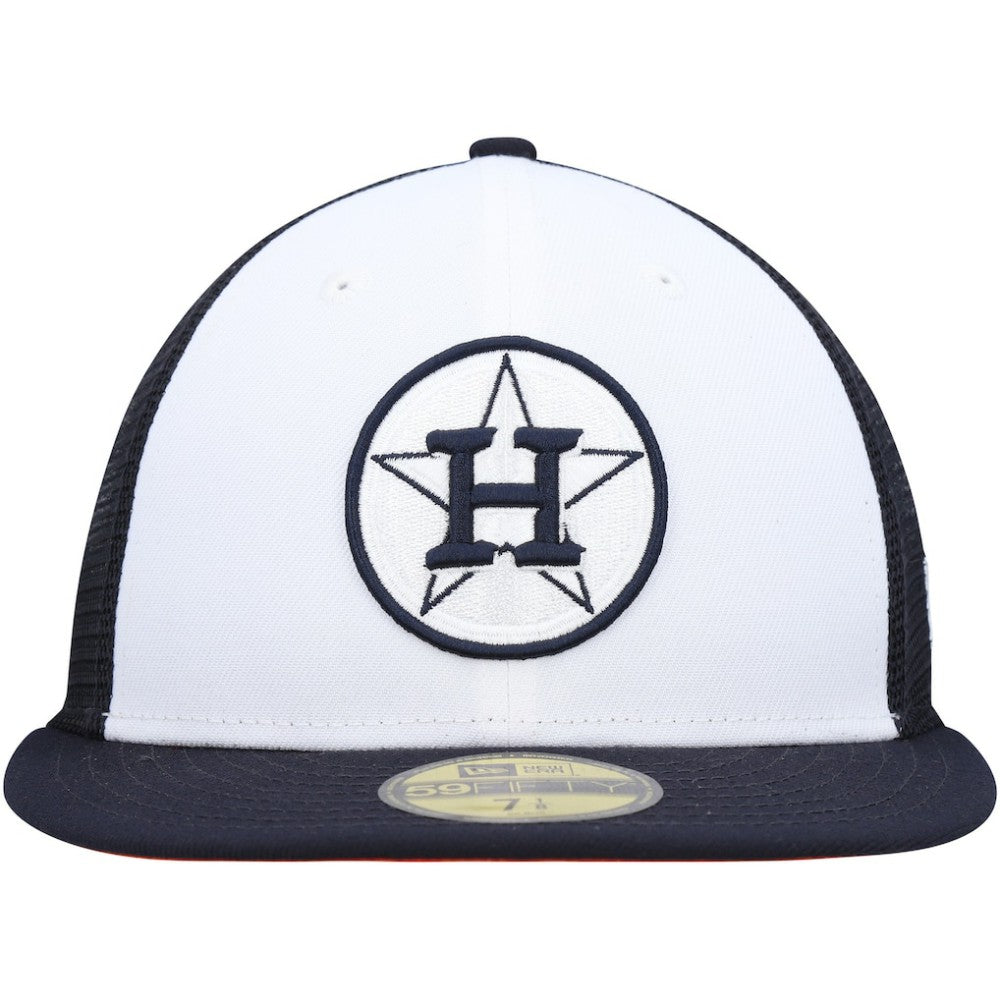 Houston Astros 2023 On-Field Batting Practice 59FIFTY Fitted Hat White/Navy