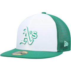 Athletics 2023 On-Field Batting Practice 59FIFTY Fitted Hat White/Green