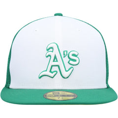 Athletics 2023 On-Field Batting Practice 59FIFTY Fitted Hat White/Green