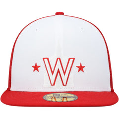 Washington Nationals 2023 On-Field Batting Practice 59FIFTY Fitted Hat White/Red