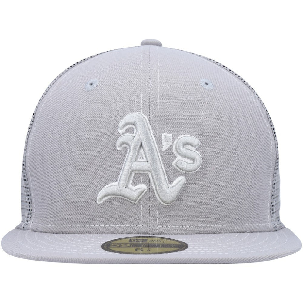 Athletics 2023 On-Field Batting Practice 59FIFTY Fitted Hat Gray