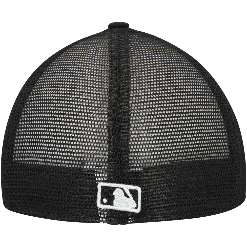 Miami Marlins 2023 On-Field Batting Practice Low Profile 59FIFTY Fitted Hat Black/White