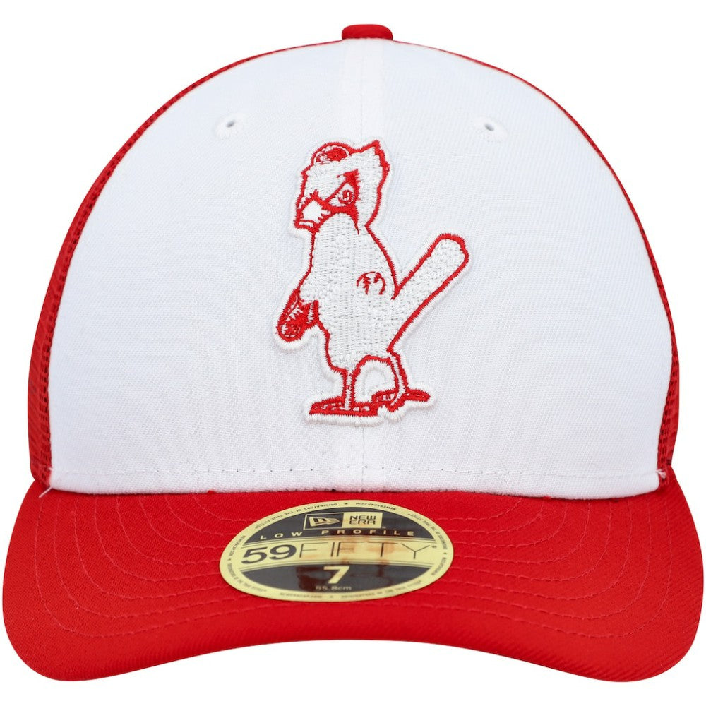 St. Louis Cardinals 2023 On-Field Batting Practice Low Profile 59FIFTY Fitted Hat White/Red