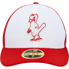 St. Louis Cardinals 2023 On-Field Batting Practice Low Profile 59FIFTY Fitted Hat White/Red