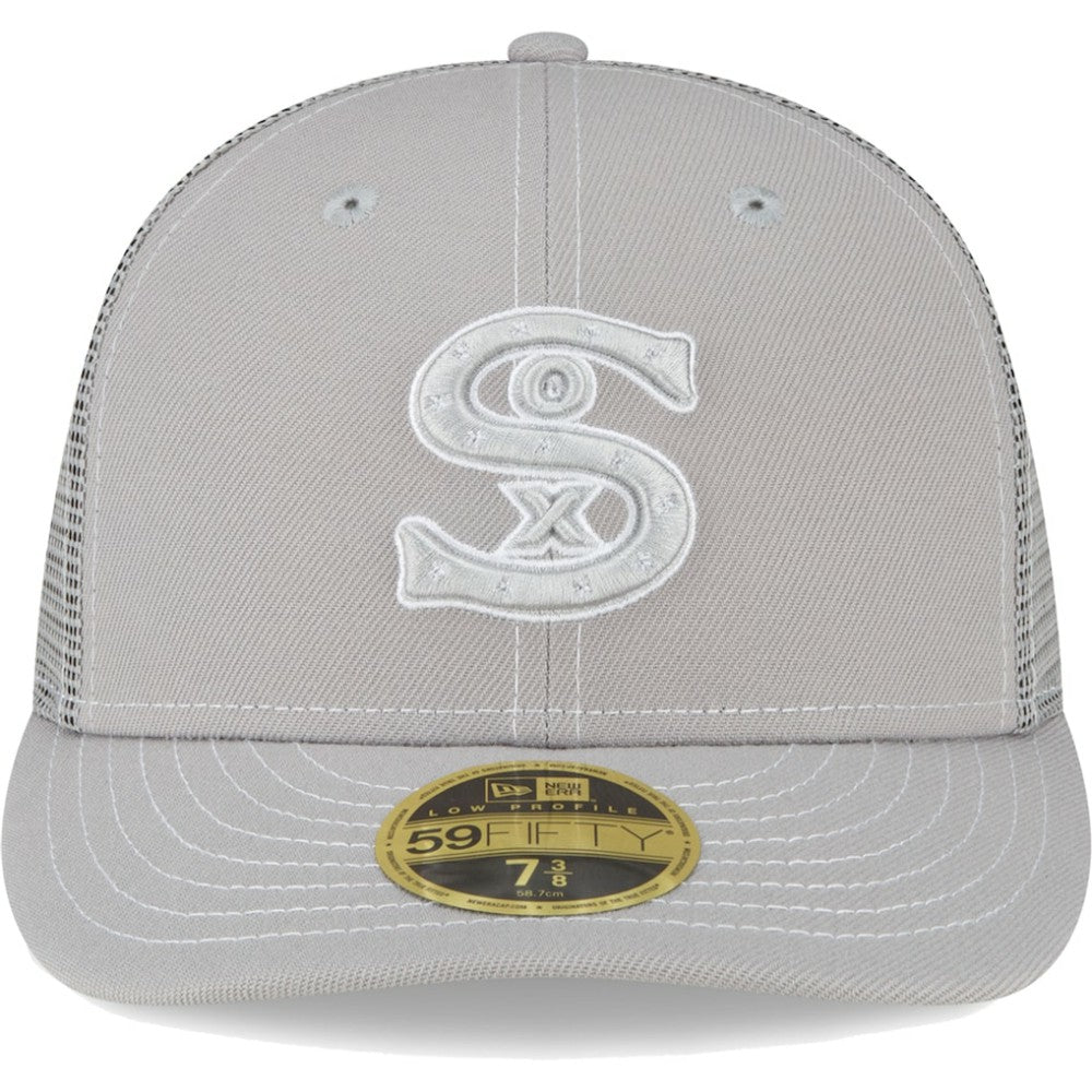 Chicago White Sox 2023 On-Field Batting Practice Low Profile 59FIFTY Fitted Hat Gray