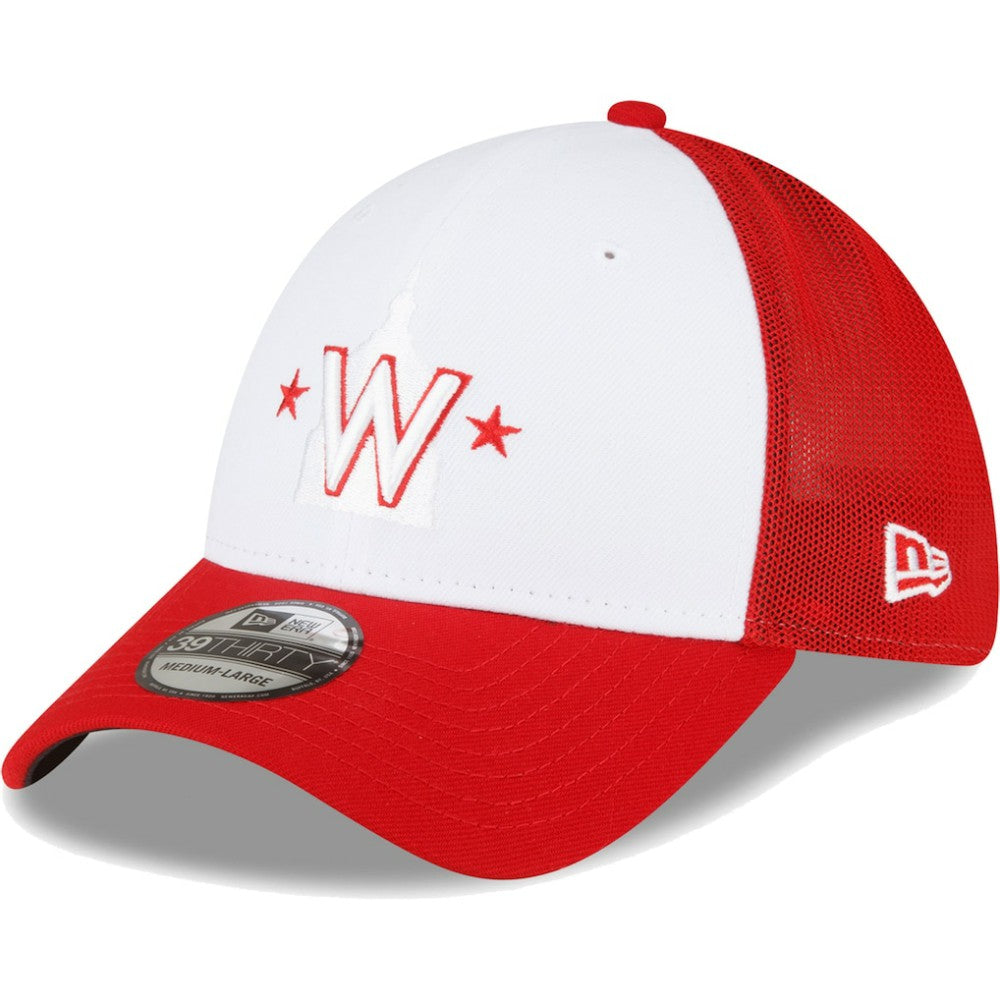 Washington Nationals 2023 On-Field Batting Practice 39THIRTY Flex Hat Red/White