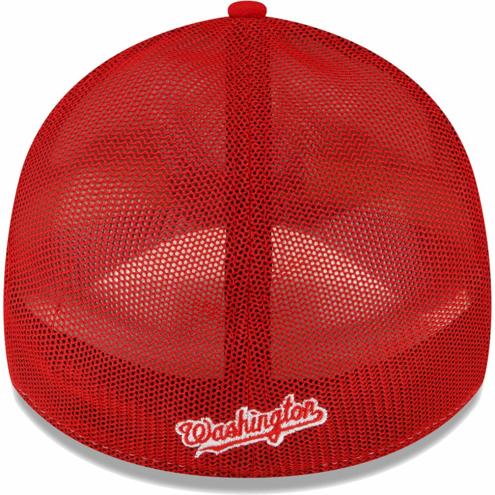 Washington Nationals 2023 On-Field Batting Practice 39THIRTY Flex Hat Red/White
