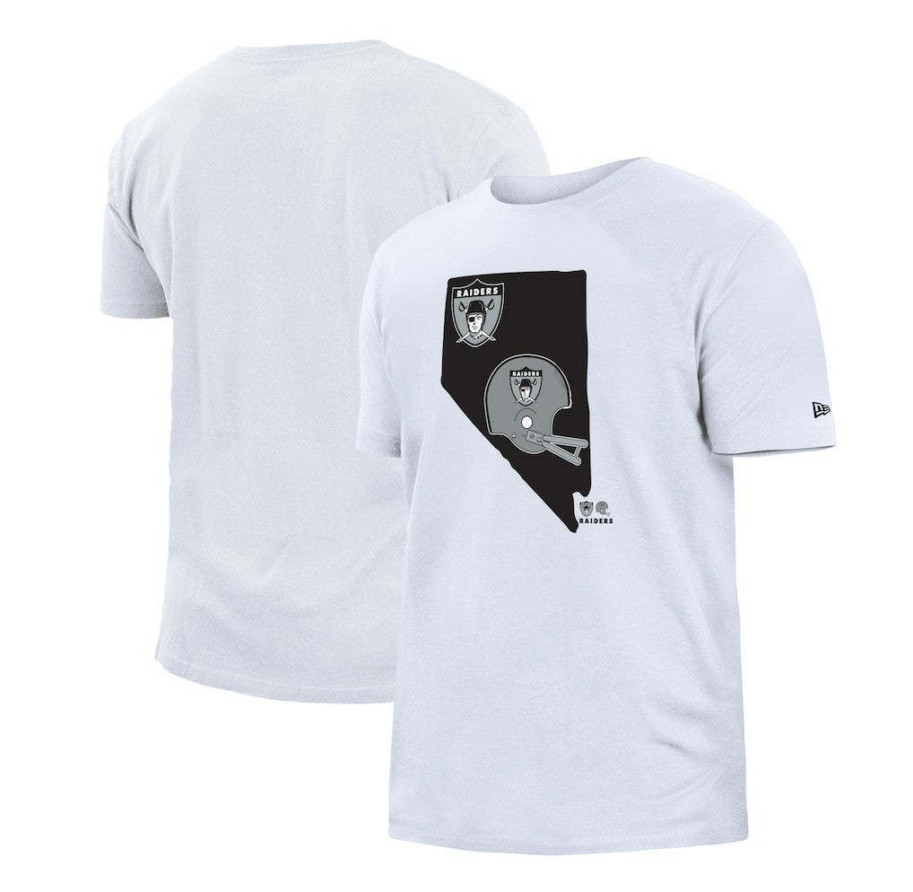 Las Vegas Raiders New Era Gameday State T-Shirt - White cheap