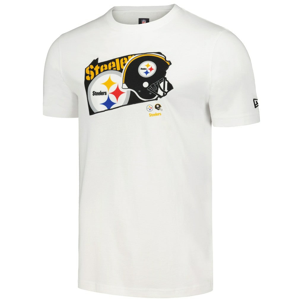 Pittsburgh Steelers New Era Gameday State T-Shirt - White discount