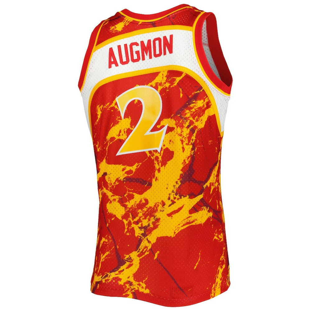 Stacey Augmon Atlanta Hawks 1991/92 Hardwood Classics Marble Swingman Jersey - Red shop