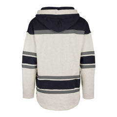Columbus Blue Jackets '47 Rockaway Lace-Up Pullover Hoodie - Oatmeal Hoodies