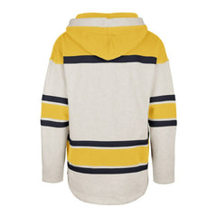 Nashville Predators '47 Rockaway Lace-Up Pullover Hoodie - Oatmeal Hoodies