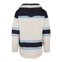Seattle Kraken '47 Rockaway Lace-Up Pullover Hoodie - Oatmeal Hoodies