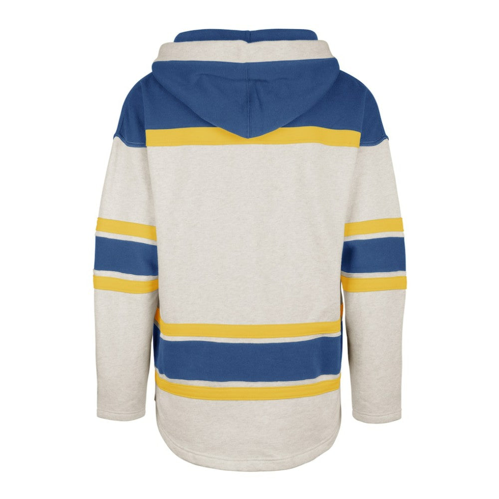 St. Louis Blues '47 Rockaway Lace-Up Pullover Hoodie - Oatmeal Hoodies