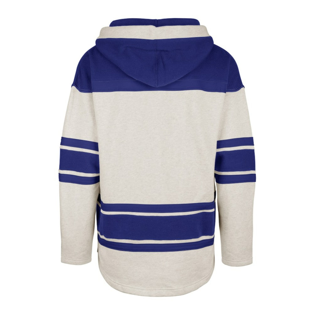 Toronto Maple Leafs '47 Rockaway Lace-Up Pullover Hoodie - Oatmeal Hoodies