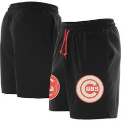 Chicago Cubs Color Pack Knit Shorts Black