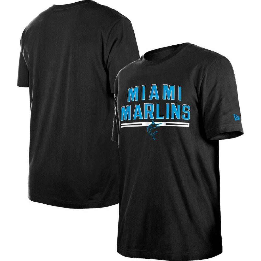 Miami Marlins Batting Practice T-Shirt Black