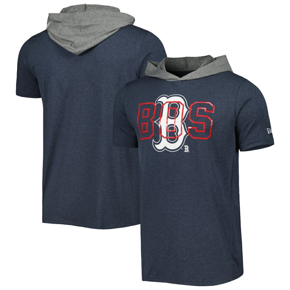 Boston Red Sox Team Hoodie T-Shirt Navy