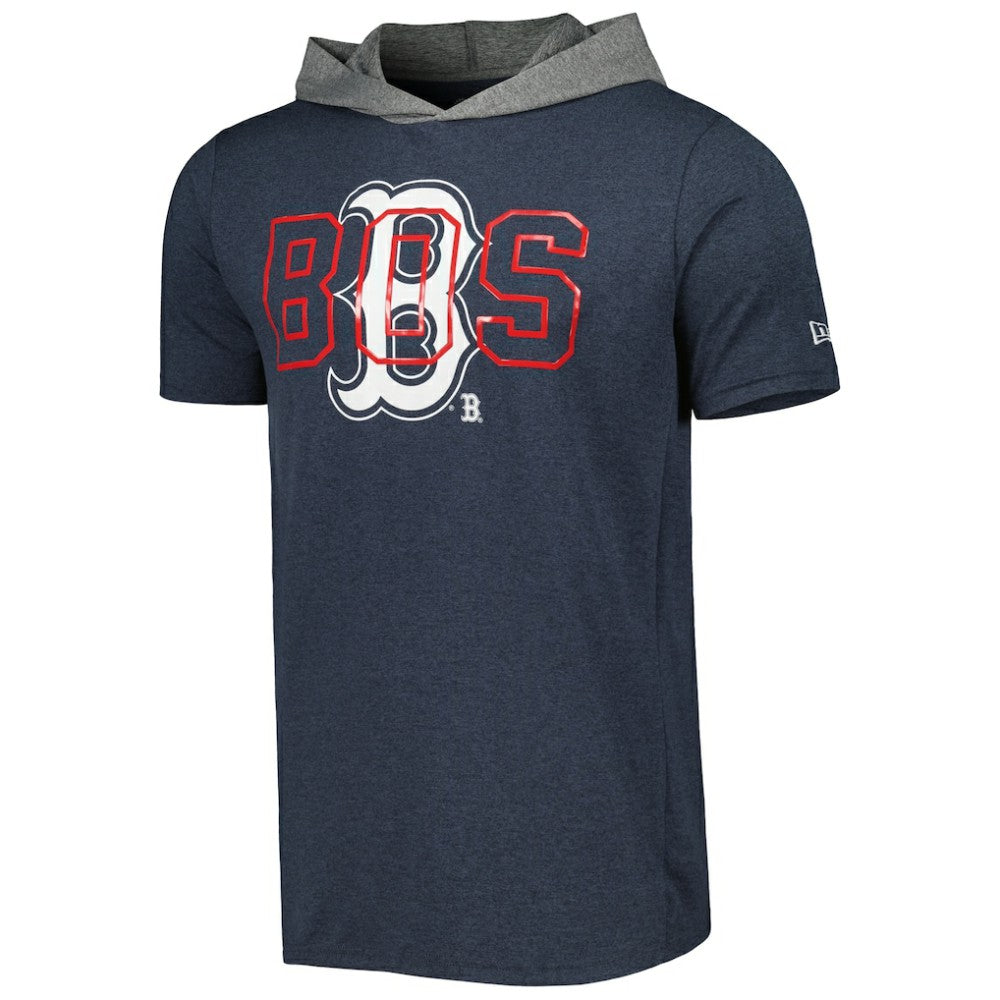 Boston Red Sox Team Hoodie T-Shirt Navy