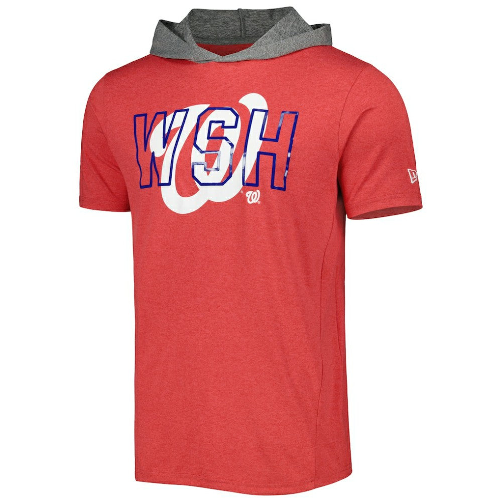 Washington Nationals Team Hoodie T-Shirt Red