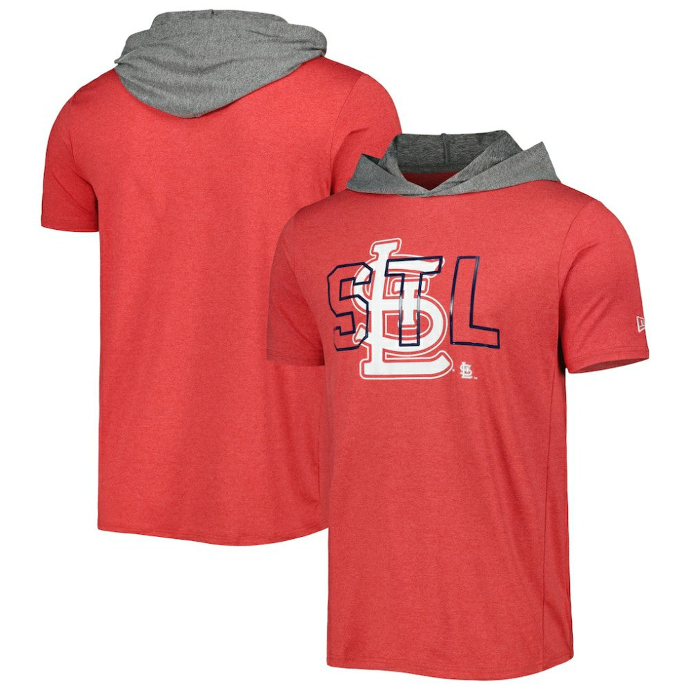 St. Louis Cardinals Team Hoodie T-Shirt Red