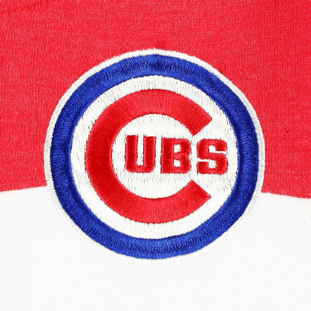 Chicago Cubs Women's Colorblock Full-Zip Hoodie Jacket Heather Royal