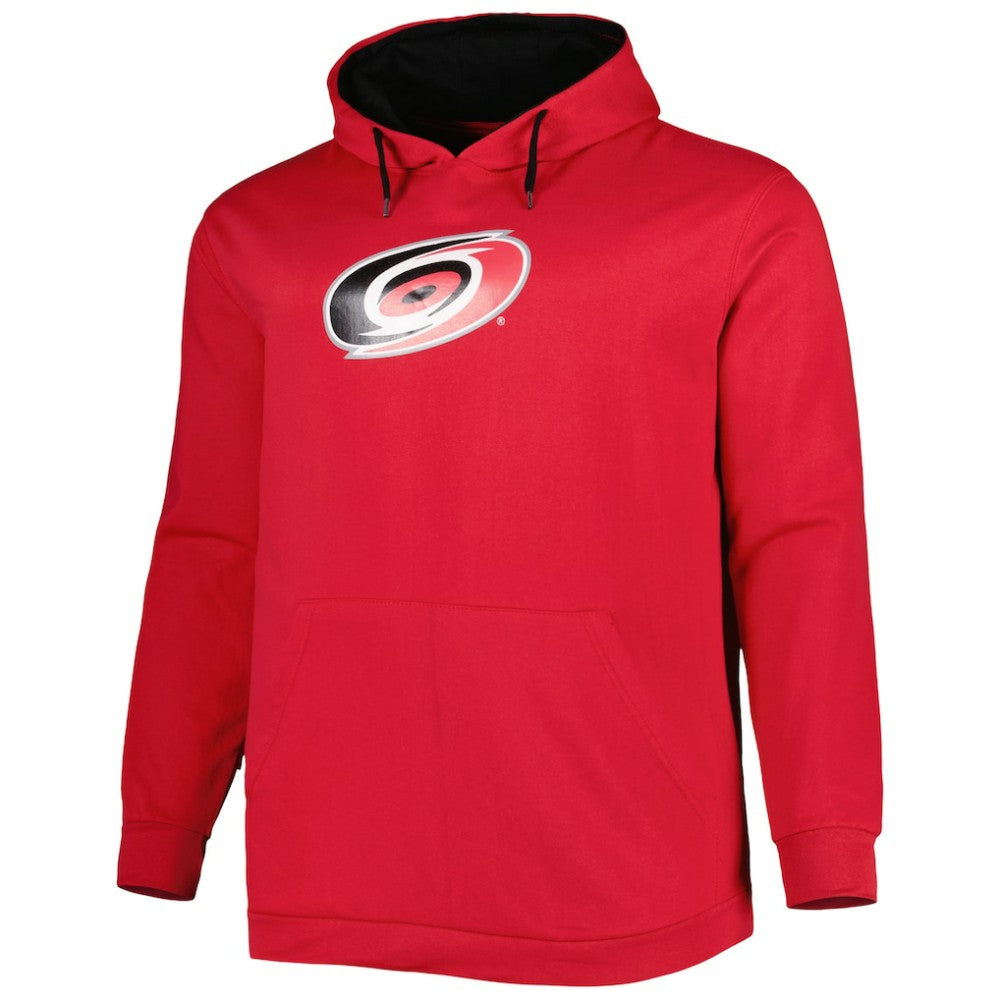 Carolina Hurricanes Big & Tall Fleece Pullover Hoodie - Red Hoodies