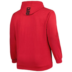 Carolina Hurricanes Big & Tall Fleece Pullover Hoodie - Red Hoodies