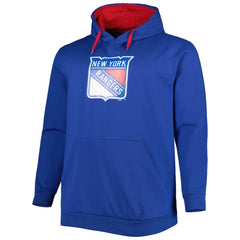 New York Rangers Big & Tall Fleece Pullover Hoodie - Blue Hoodies