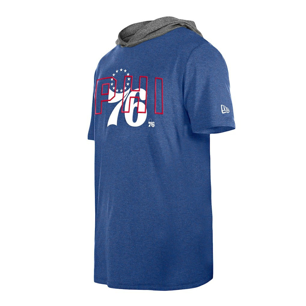 Philadelphia 76ers Active Hoodie T-Shirt - Royal on sale