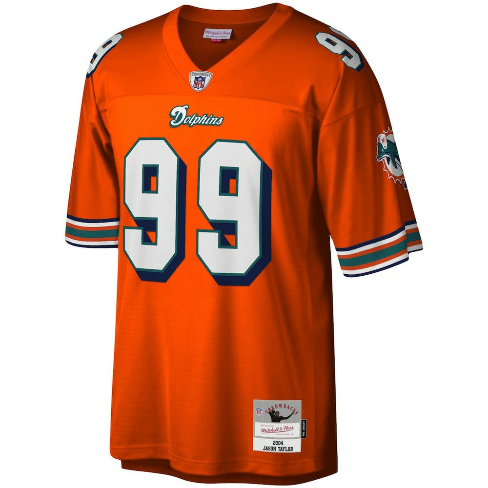 Jason Taylor Miami Dolphins Big & Tall 2004 Retired Player Replica Jersey - Orange online