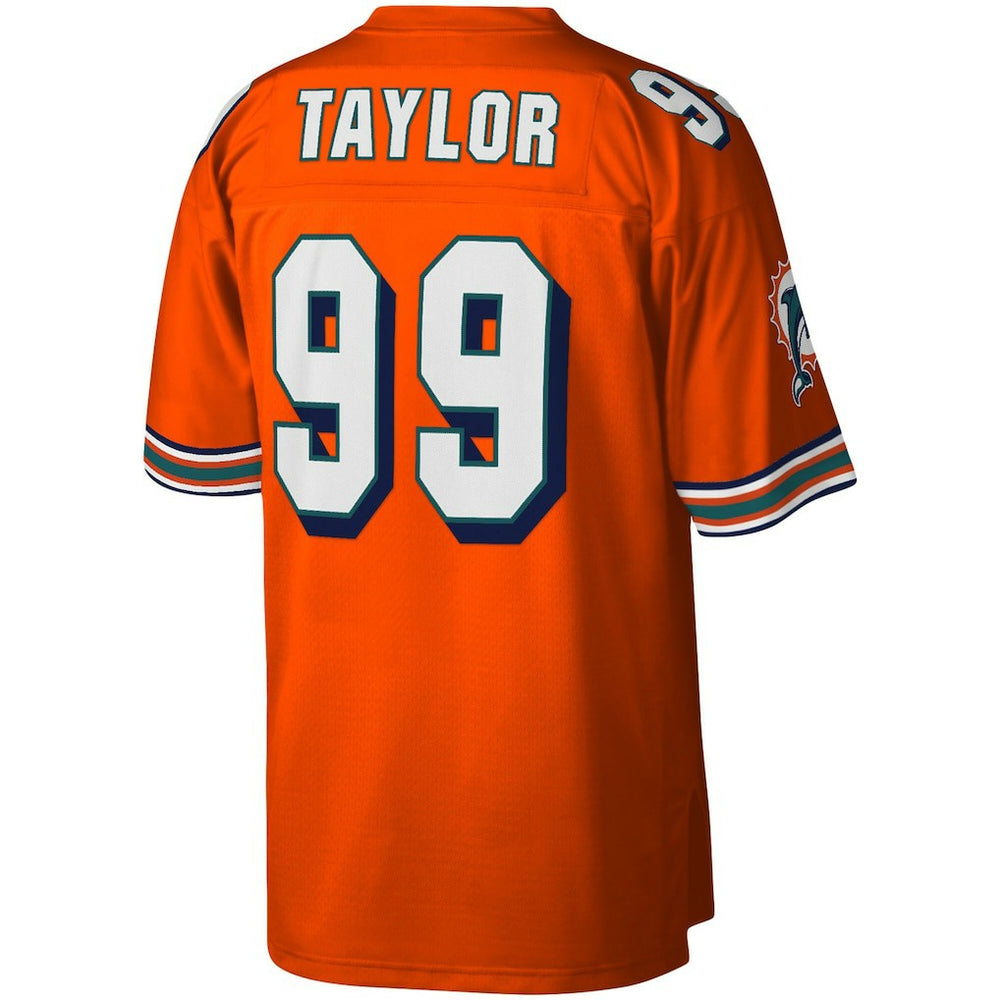 Jason Taylor Miami Dolphins Big & Tall 2004 Retired Player Replica Jersey - Orange online
